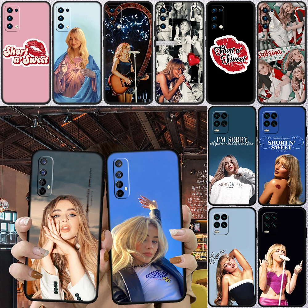 Sabrina Carpenter Phone Case for Samsung Galaxy M06 M15 M16 M35 M55 M56 A36 A42 A50 A50S A51 A52 A32 A33