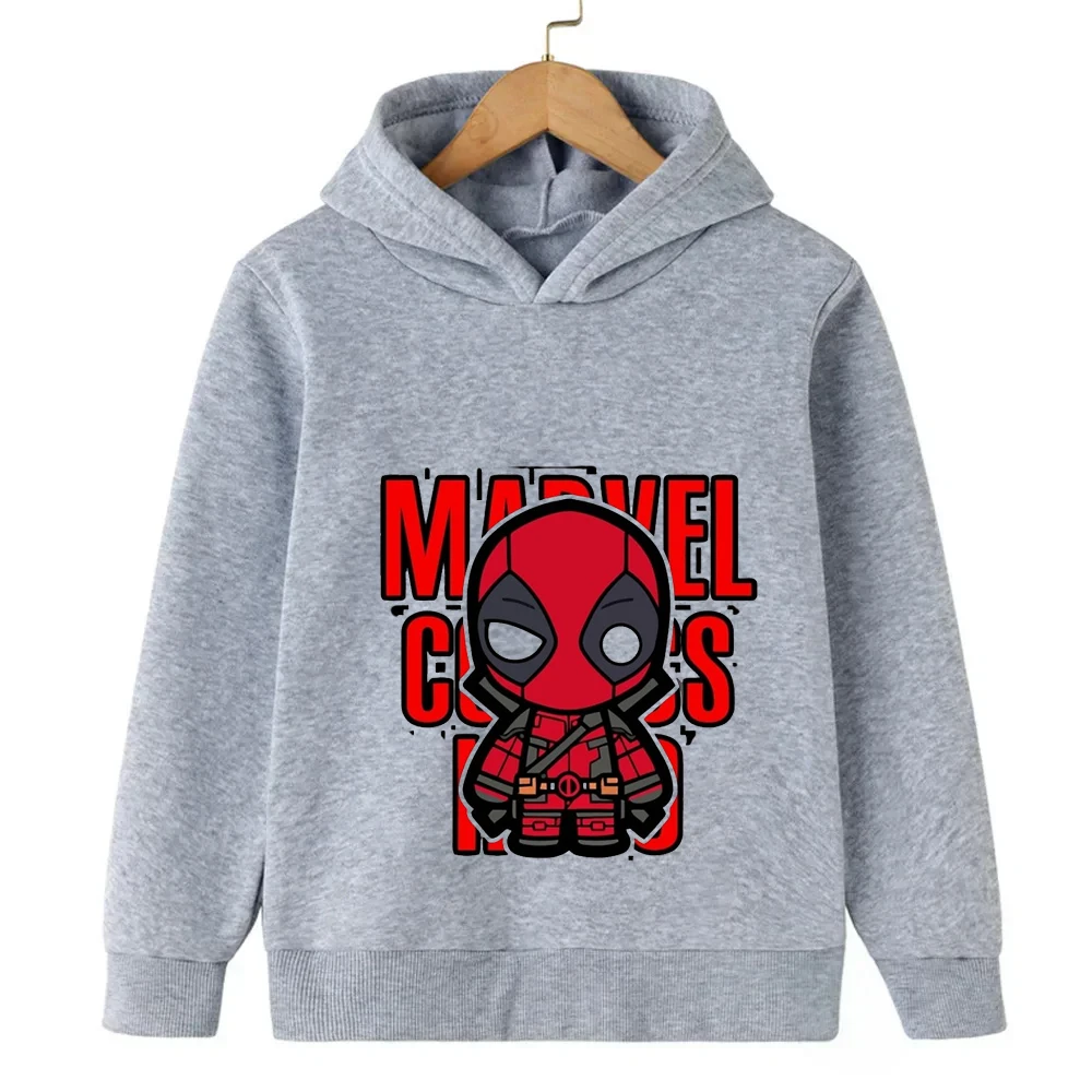 Children Hoodies Superhero Kids Pullover Hulk Spider Black Widow Casual Clothes Anime Kid Girl Boy Cartoons Top Sweatshirts