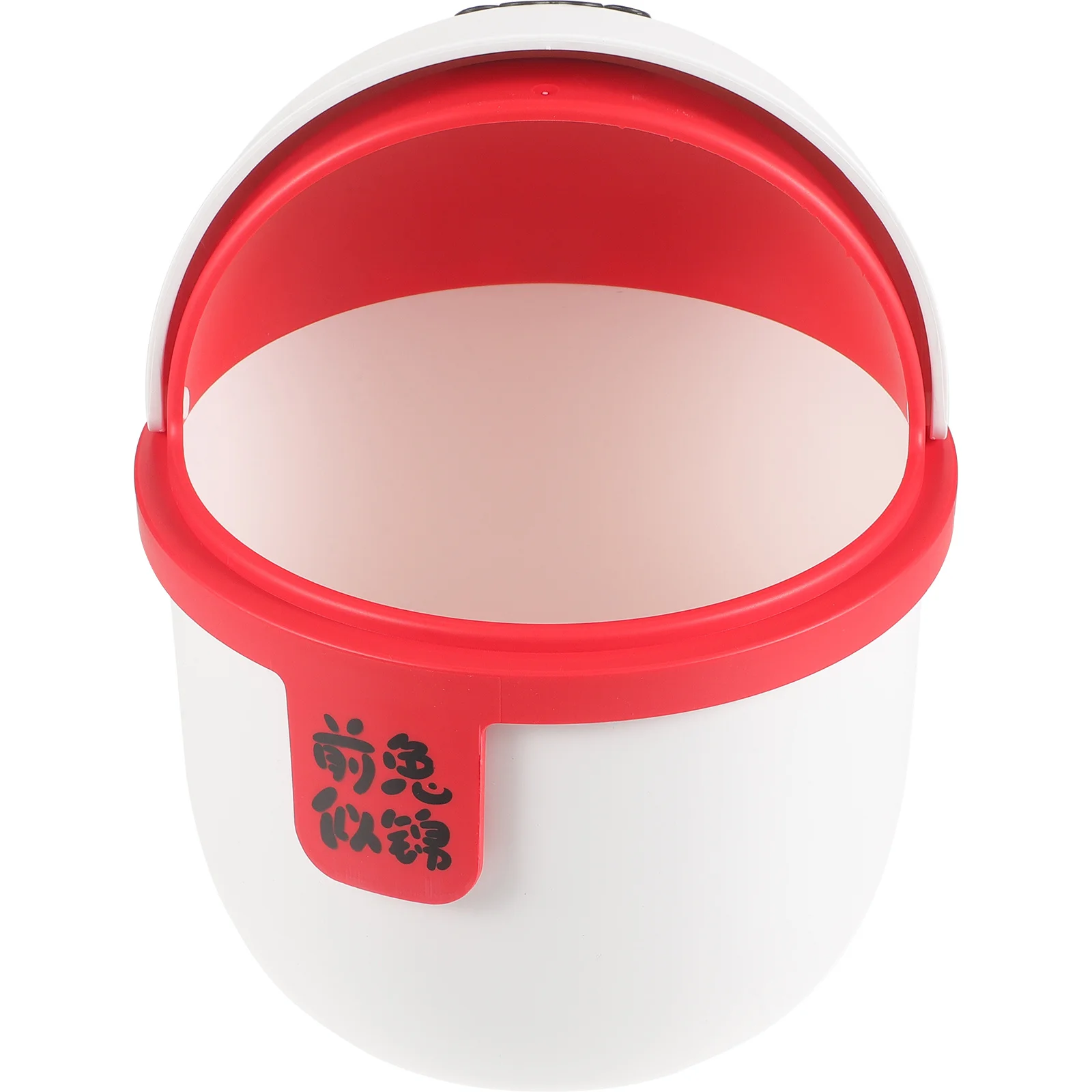 

Mini Desktop Trash Can Cartoon Animal Covered Lid Office Garbage Bin Small Waste Container for Bathroom Kitchen Countertop