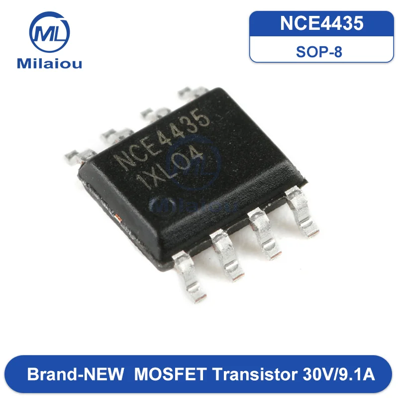 NCE4435 SOP-8 P-channel 30V/9.1A MOSFET Transistor