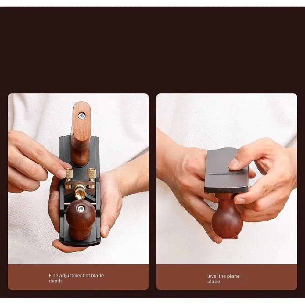 Y42A-European Woodworking Block Planer Wood Hand Tool For Trimming Projects Carpenter DIY Model Making Planer