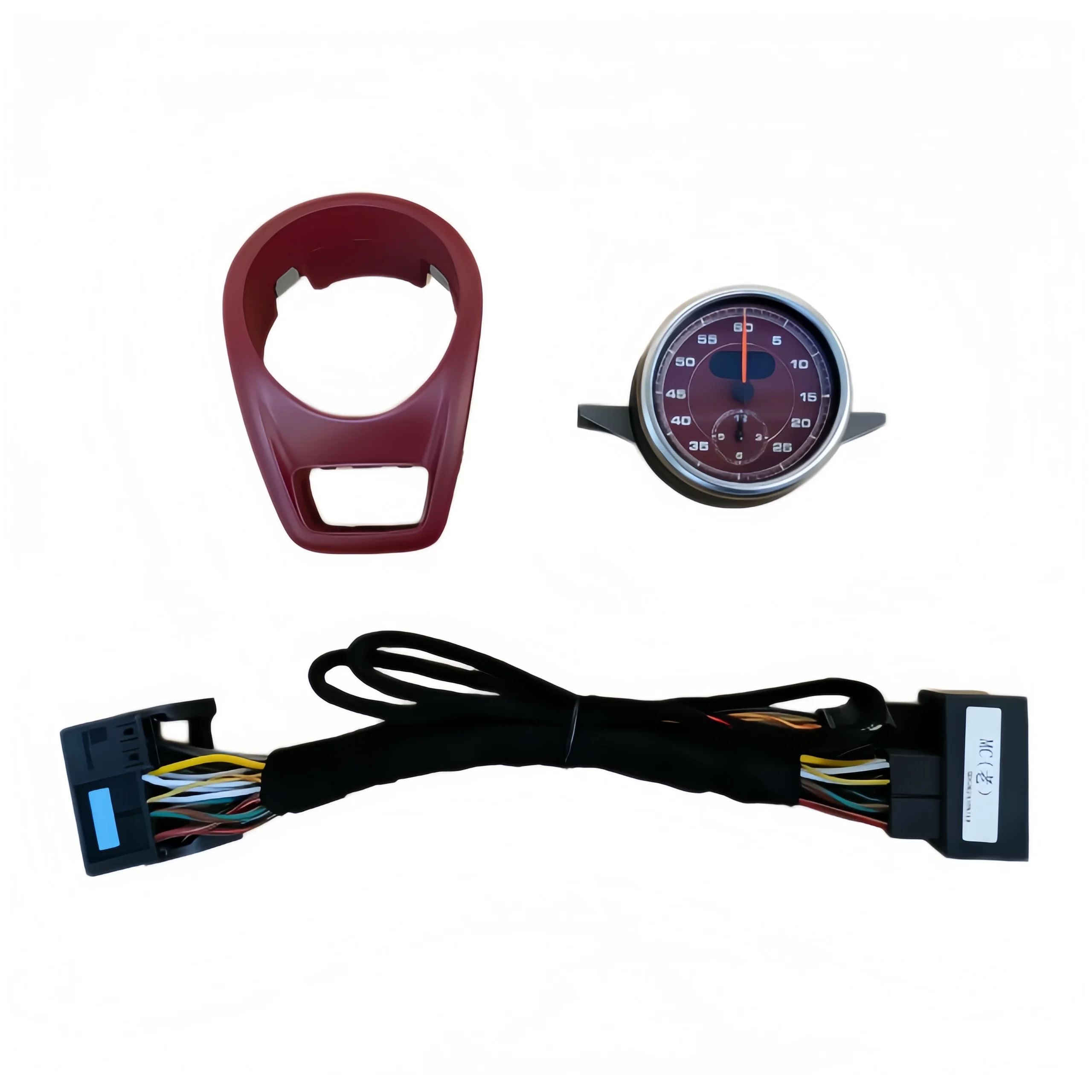 For Cayman Boxster 981 Model Stopwatch Timer Kit Instrument Panel Clock
