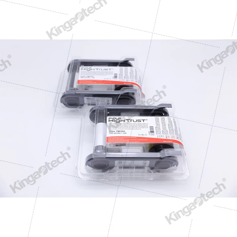 Original EVOLIS R5F008P00984   YMCKO  Color  Ribbon For Primacy/Zenius/KC200B  Card Printer R5F008P00984 Color Ribbon