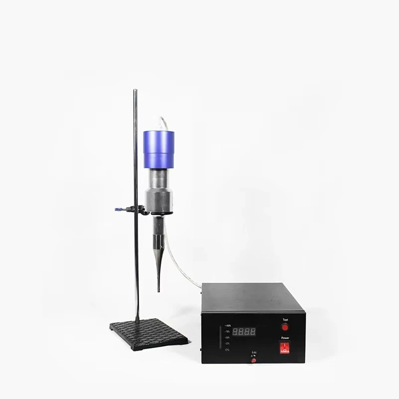 Experimental Ultrasonic Vibrator - Defoaming Equipment - Degassing of Oil and Lubricating Oil Before Pumping