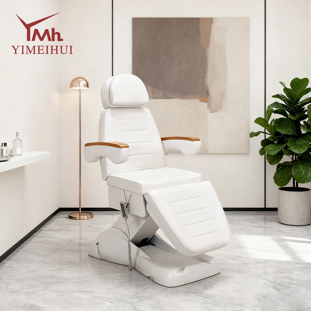 3-Motoren elektrisches Bett für den Gesichtsschönheitssalon, medizinisches Spa, Massage-Behandlungstisch, Stuhl, ästhetisches Tattoo-Bett