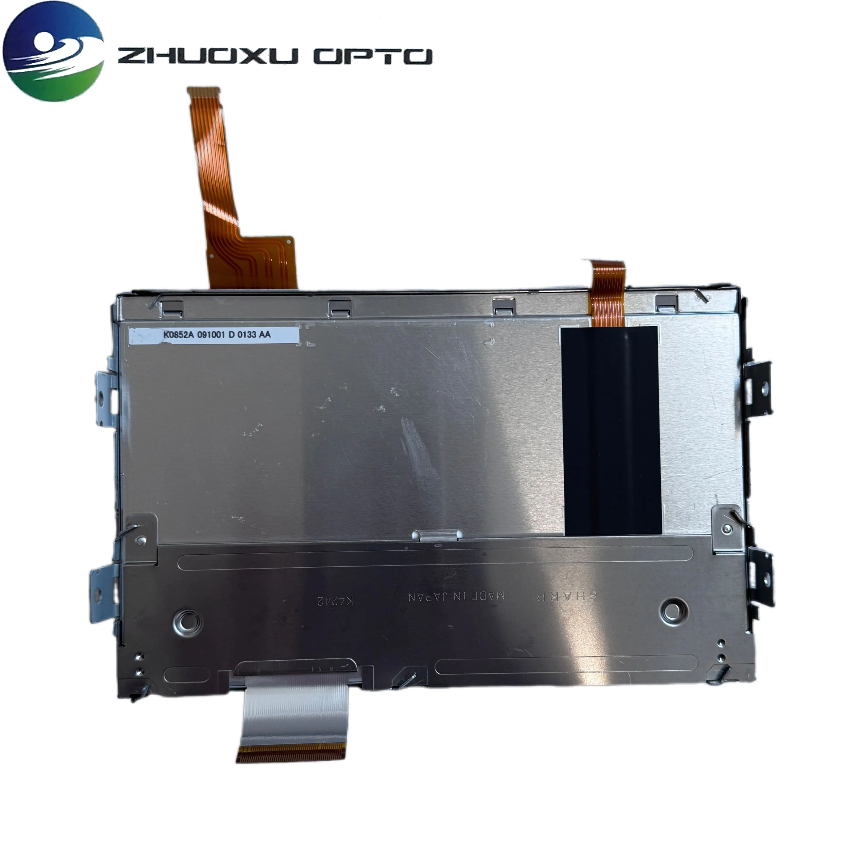 

New LQ070Y5DE03 Original SHARP 7inch LCD Display with Touch Screen Panel for 2010-2012 Land Rover Range HSE L322 Radio OEM