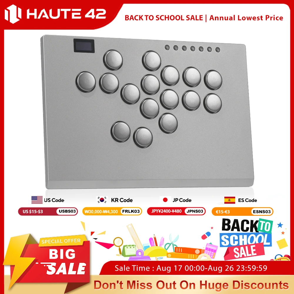Gaming Console Tv Stick - Controle Arcade Sem Alavanca Haute42 em