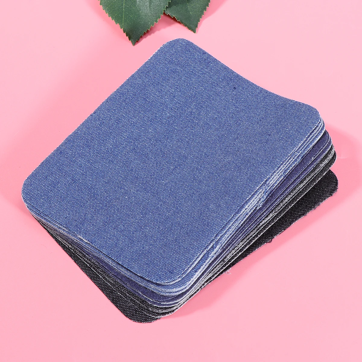 

15 Pcs Denim Patch Set Iron On Patches for Clothes Pants Mending Decoration Multi Purpose Knee Elbow Patches Light Dark