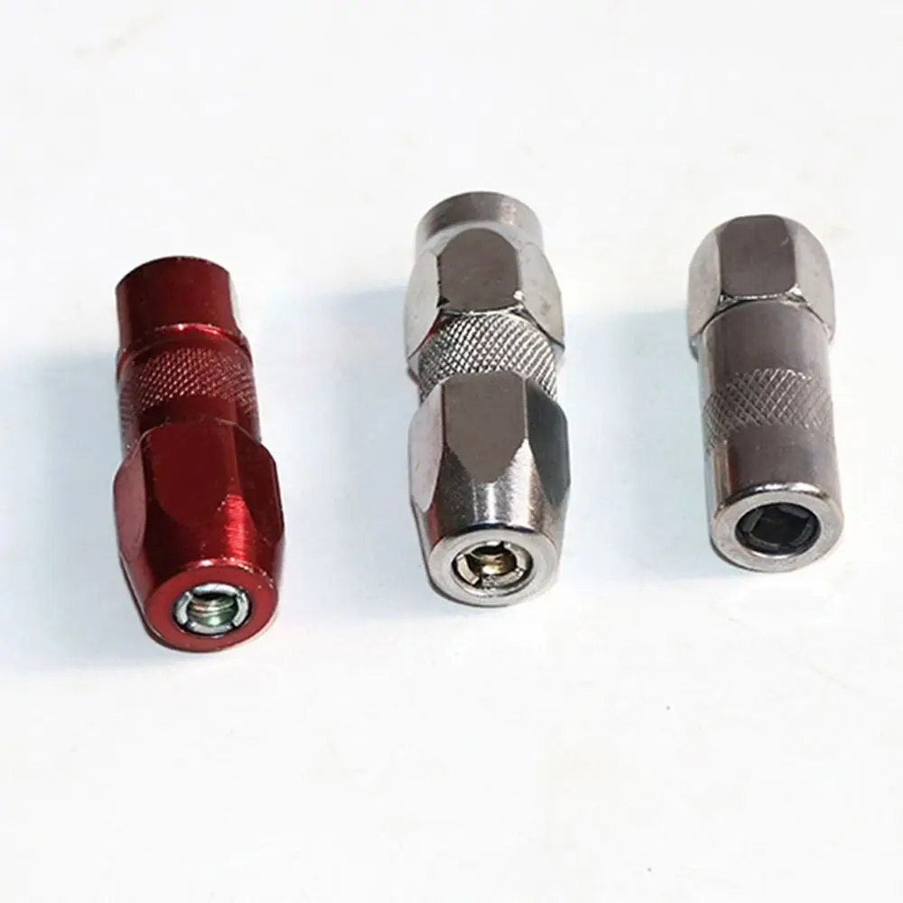 Butter Nozzle Grease Flat Nozzle Sharp Mouth Flat Steel Ball Design Heavy Grease Explosion-Proof Grease Nozzle Hand Tools