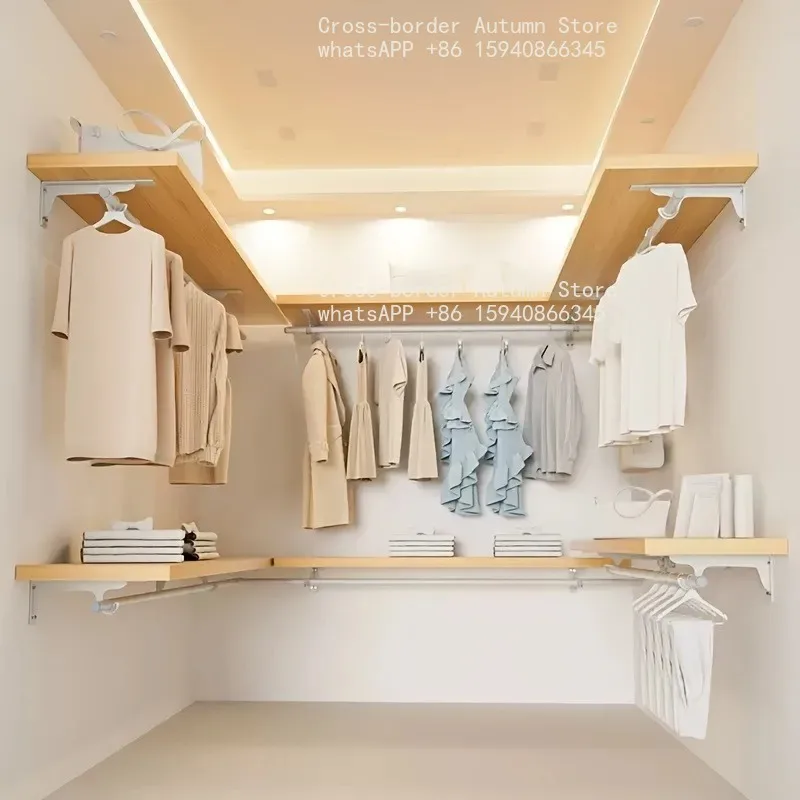 Metal Closet Rod Support Holder Anti Slip Closet Rod End Bracket Hardware Fitting for Wardrobe Closet Garment Rail Installation