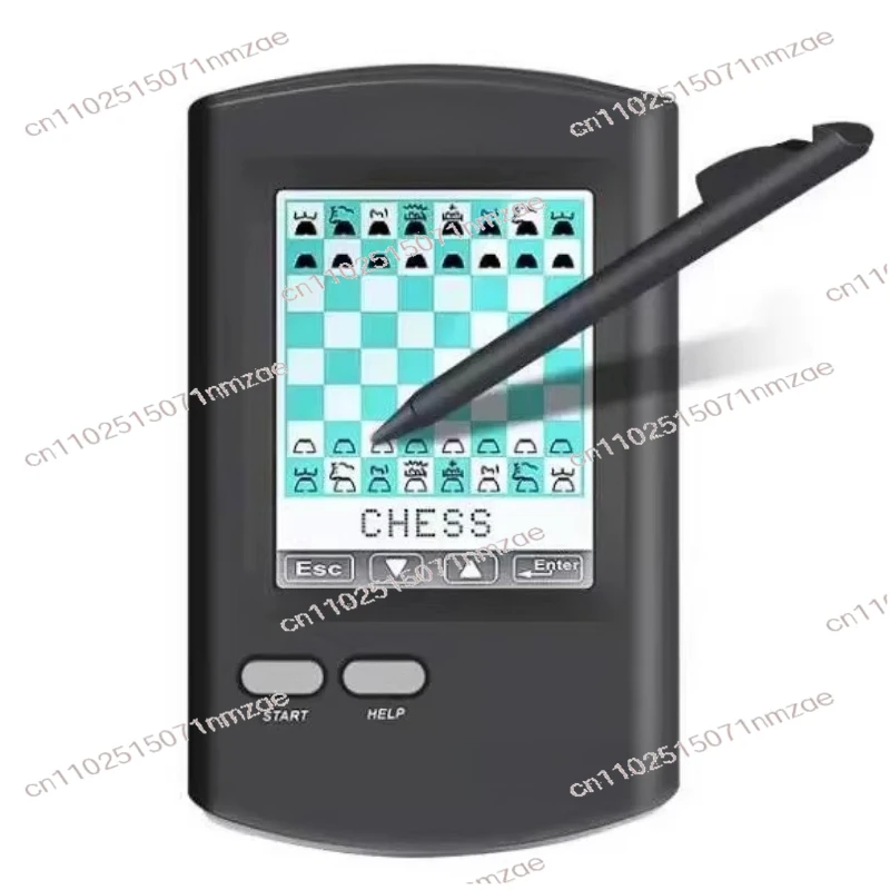 Learning To Play Chess, English and German Operation Handheld AI Intelligent International Electronic Chess