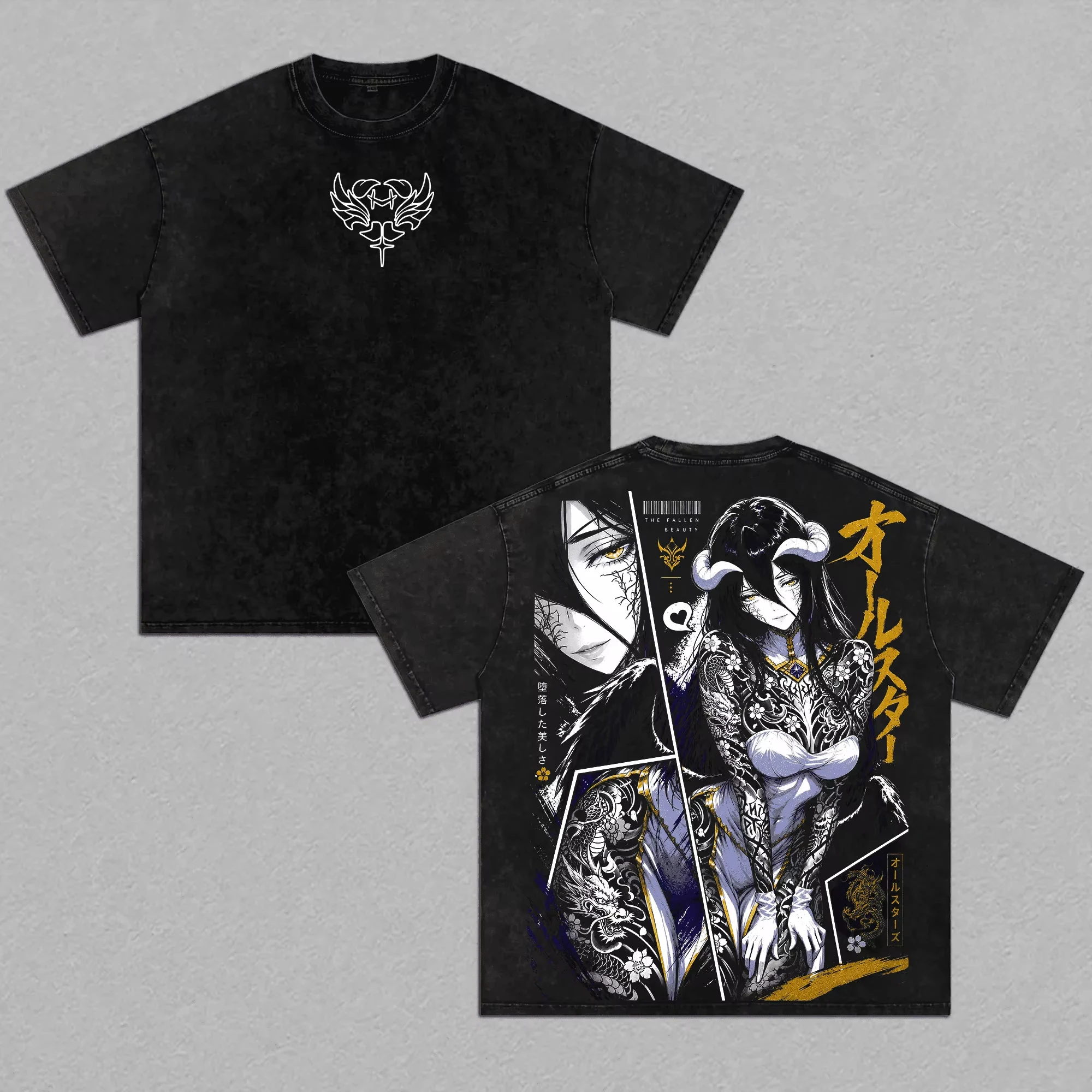 Camiseta Oversize de Algodón Y - Anime Cosplay Albedo reseña y precio