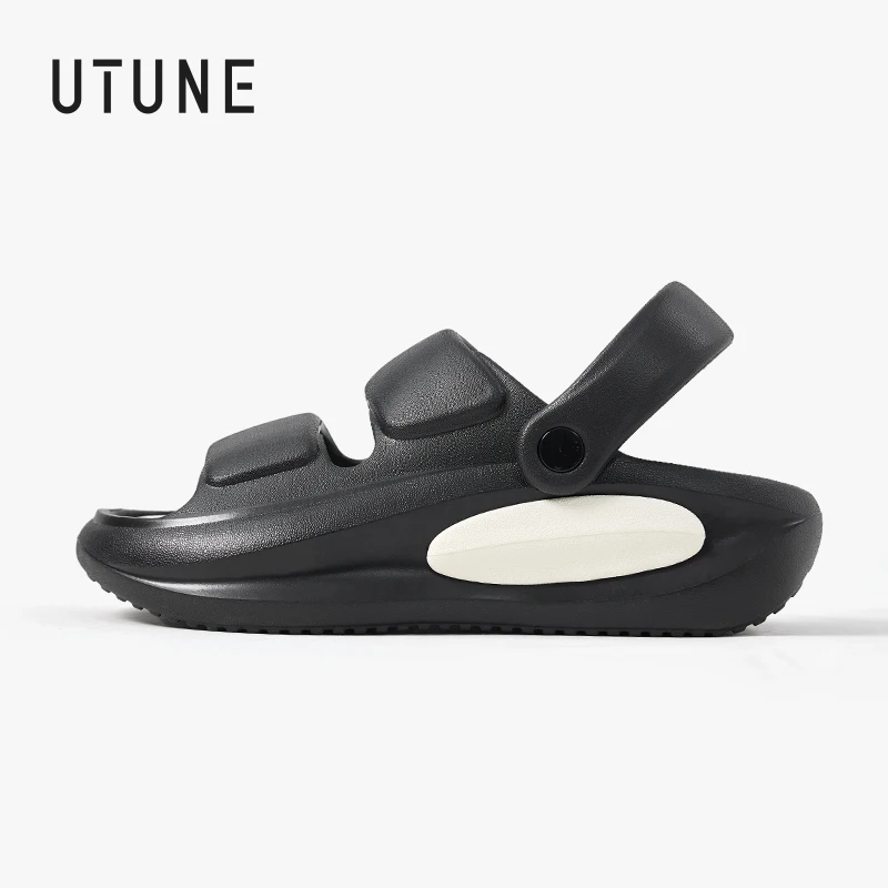 

UTUNE Men's Summer Shoe Adjustable Strap Design Classic Color Breathable Anti-Slip Sports Sandals Fashionable Designer Shoes