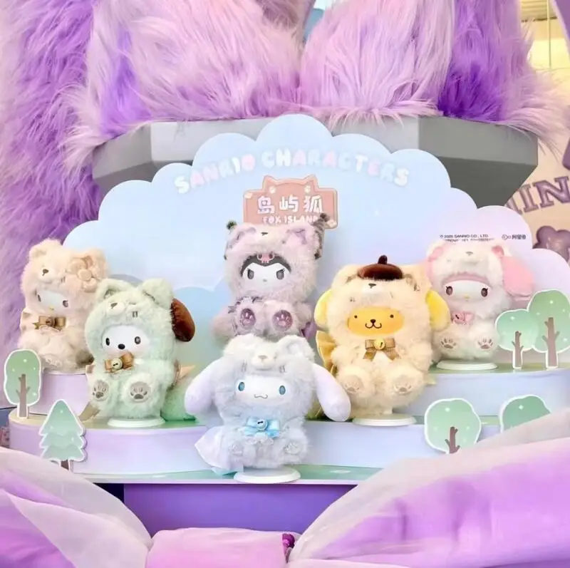

Новинка: Милая плюшевая кукла-кролик Hello Kitty из винила, очаровательная мультяшная фигурка, брелок-подвеска для сумки, декор для девочек