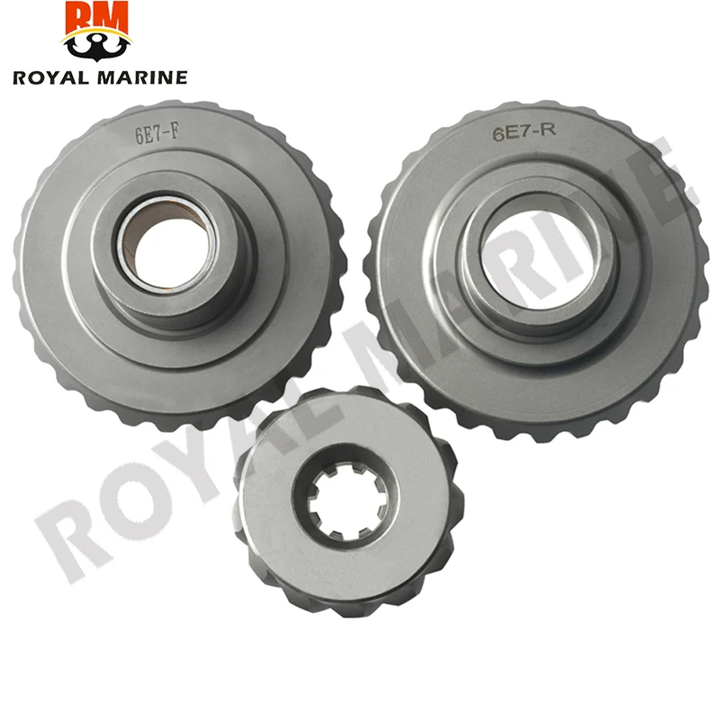 6E7-45560 6E7-45571 6E7-45551 Pinion Reverse Forward Gear Gear Kit For Yamaha Gear Set 2T Outboard Motor 9.9HP 15HP 4T 20HP 6AH