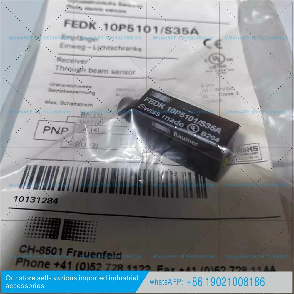 OHDK 10P5101/S35A Diffuse reflection photoelectric switch PNP original and genuine