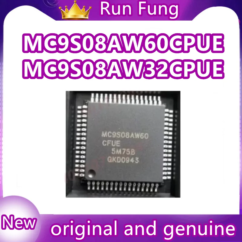 5PCS MC9S08AW32CPUE MC9S08AW60CPUE QFP64 IC chipset New in stock