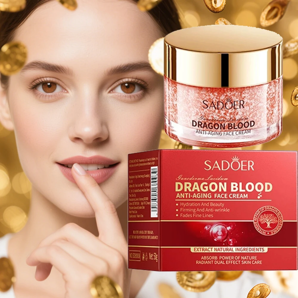 Crema hidratante Dragon Blood, crema facial rejuvenecedora, mejora la piel seca y áspera, cosmética coreana para el rostro.
