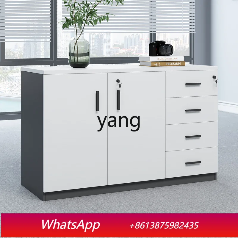 

LM H Office Low Cabinet Storage Office Information Drawer Lock Storage Document Small Cabinet