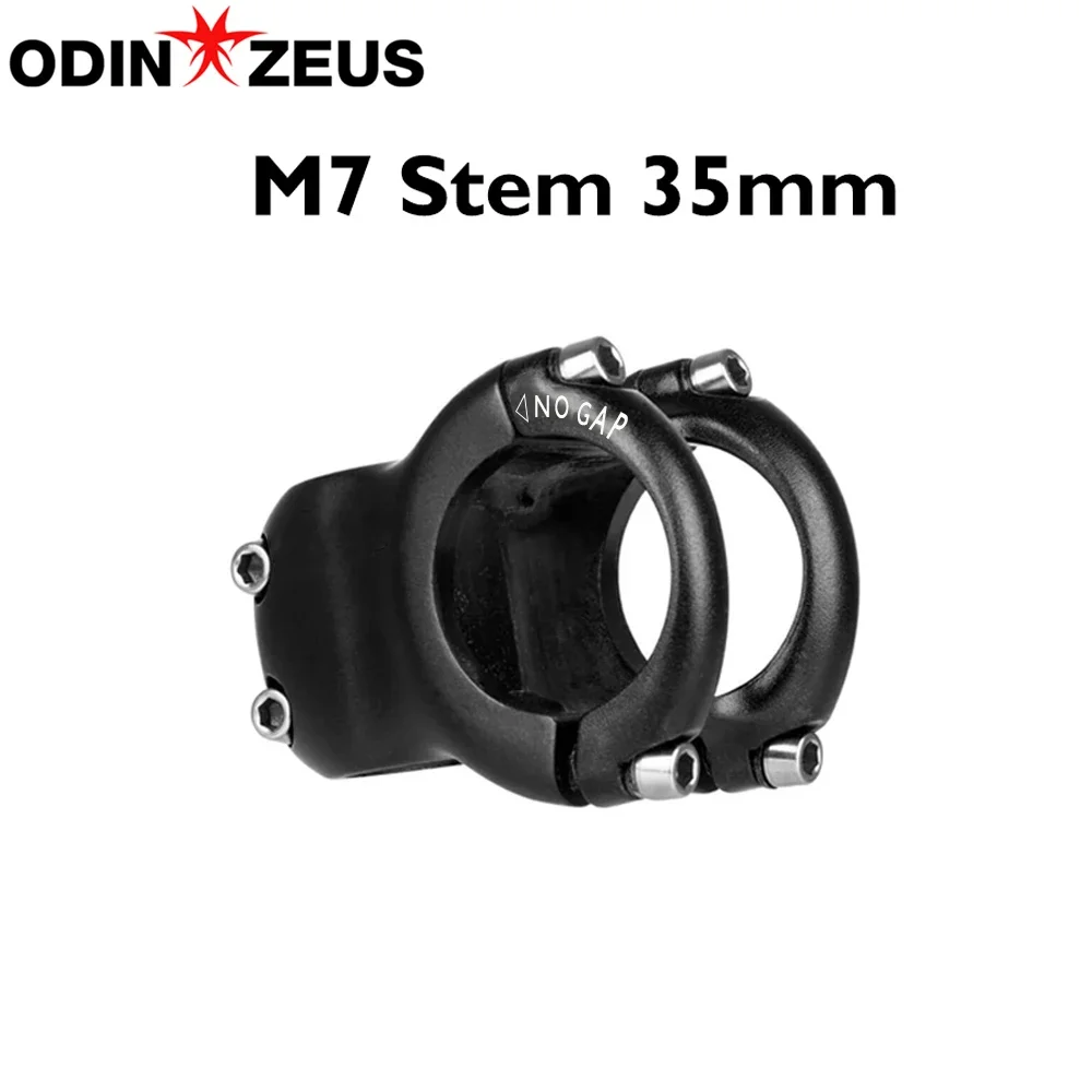 ODINZEUS M7 carbon fiber stem, mountain bike stem, 35mm clamp, for downhill/XC/climbing, 35mm-60mm, bicycle accessories