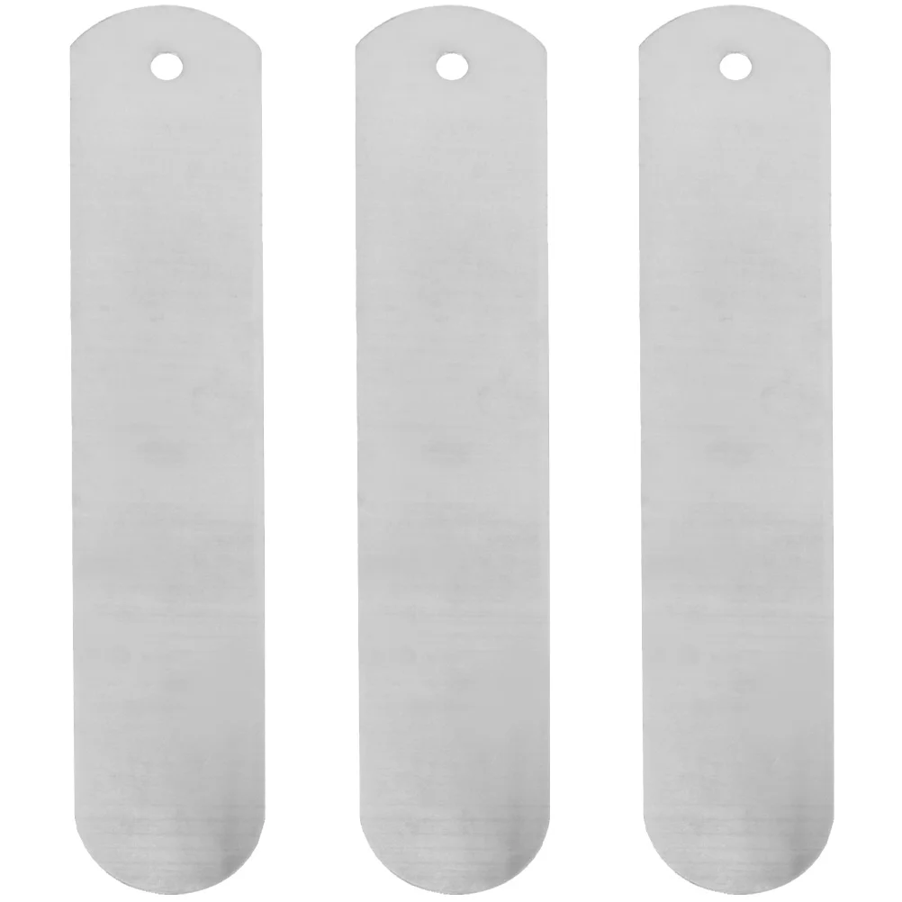 

3 Pcs Straight Socks Shaping Board Accessory Aluminum Sports Jigs Making Tool DIY