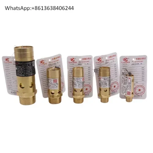 

Spring-type air compressor safety valve pressure relief valve gas storage tank A28X-16T steam DN8 10 15 20 25 50