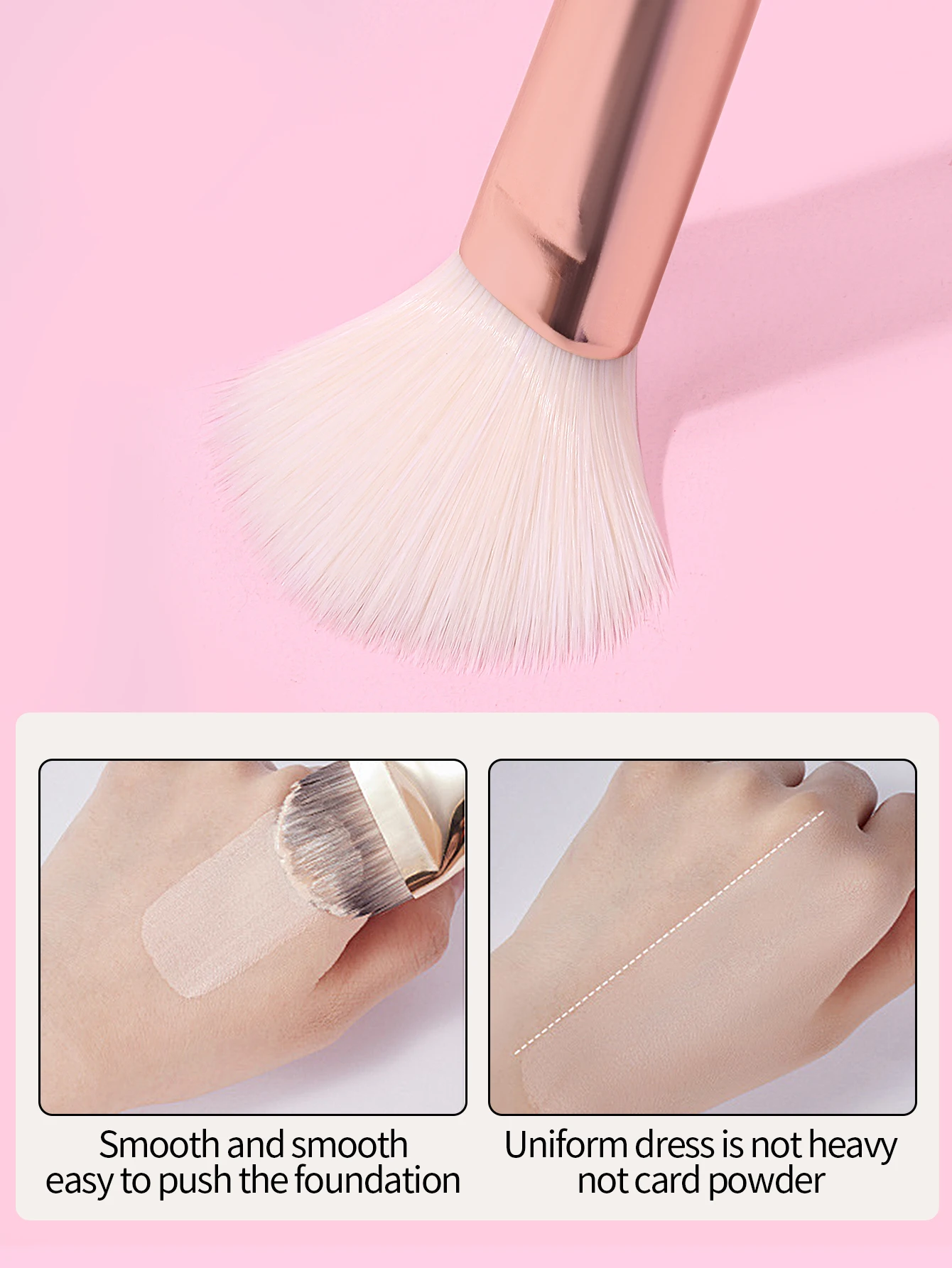 Escova multifuncional para cuidados com a pele facial, Manchões de tinta criativas, Pincel de maquiagem, Fundação de maquiagem, Pincel de máscara, 1pc