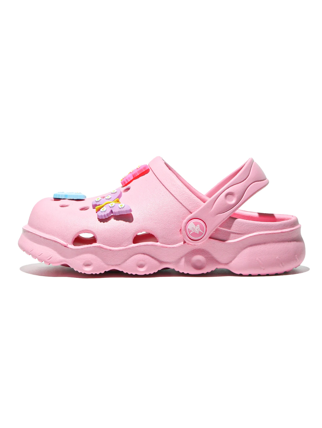 Kinder-Clogs, Leichte EVA-Gartenschuhe, Wasserdichte Rutschfeste Sandalen, Bequeme Slip-On Schuhe für Drinnen und Draußen 1214 – Detail 10
