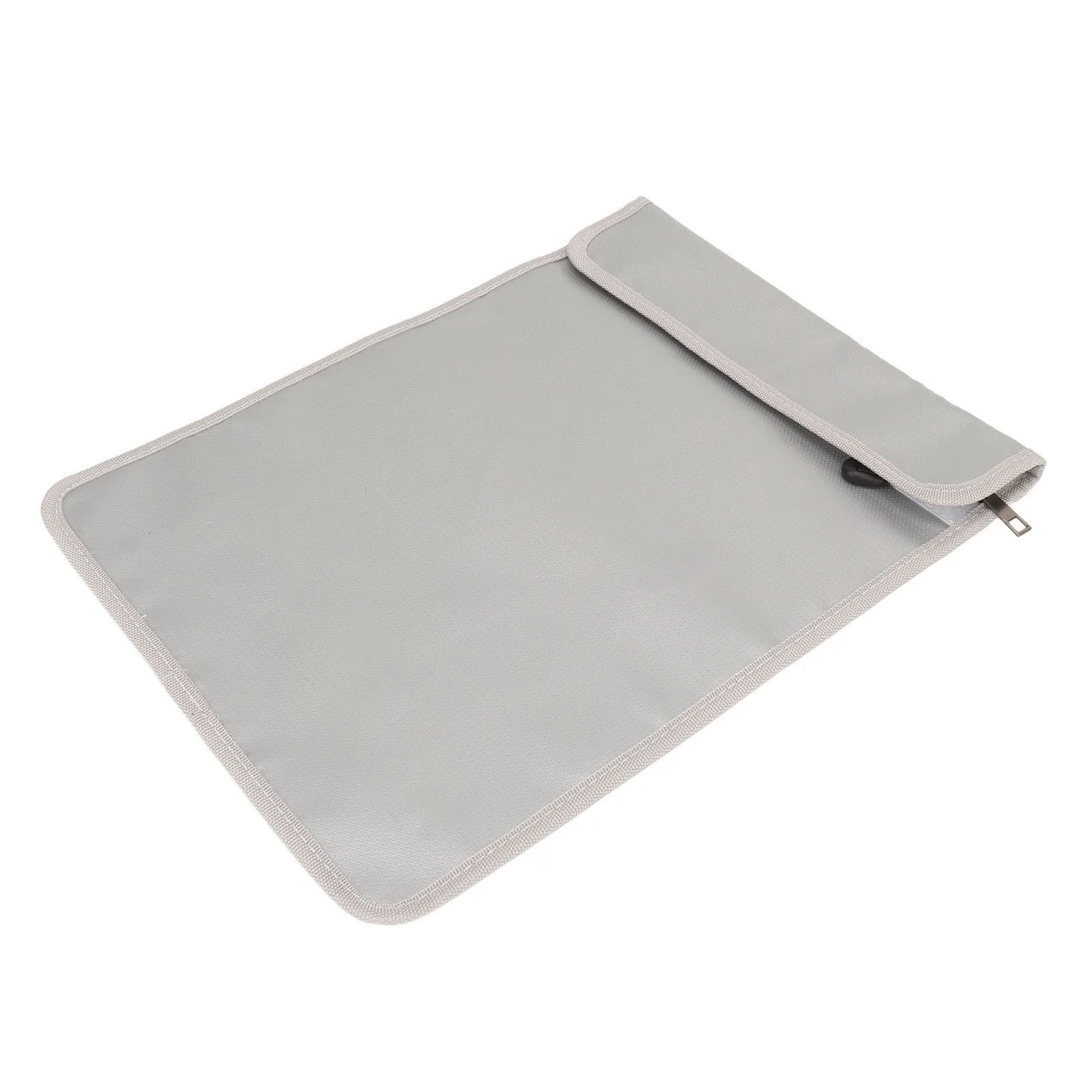 Pochette porte document ignifuge 2000 ° F Bande réfléchissante pour sac d'argent ignifuge, grande capacité avec 2 objets de valeur