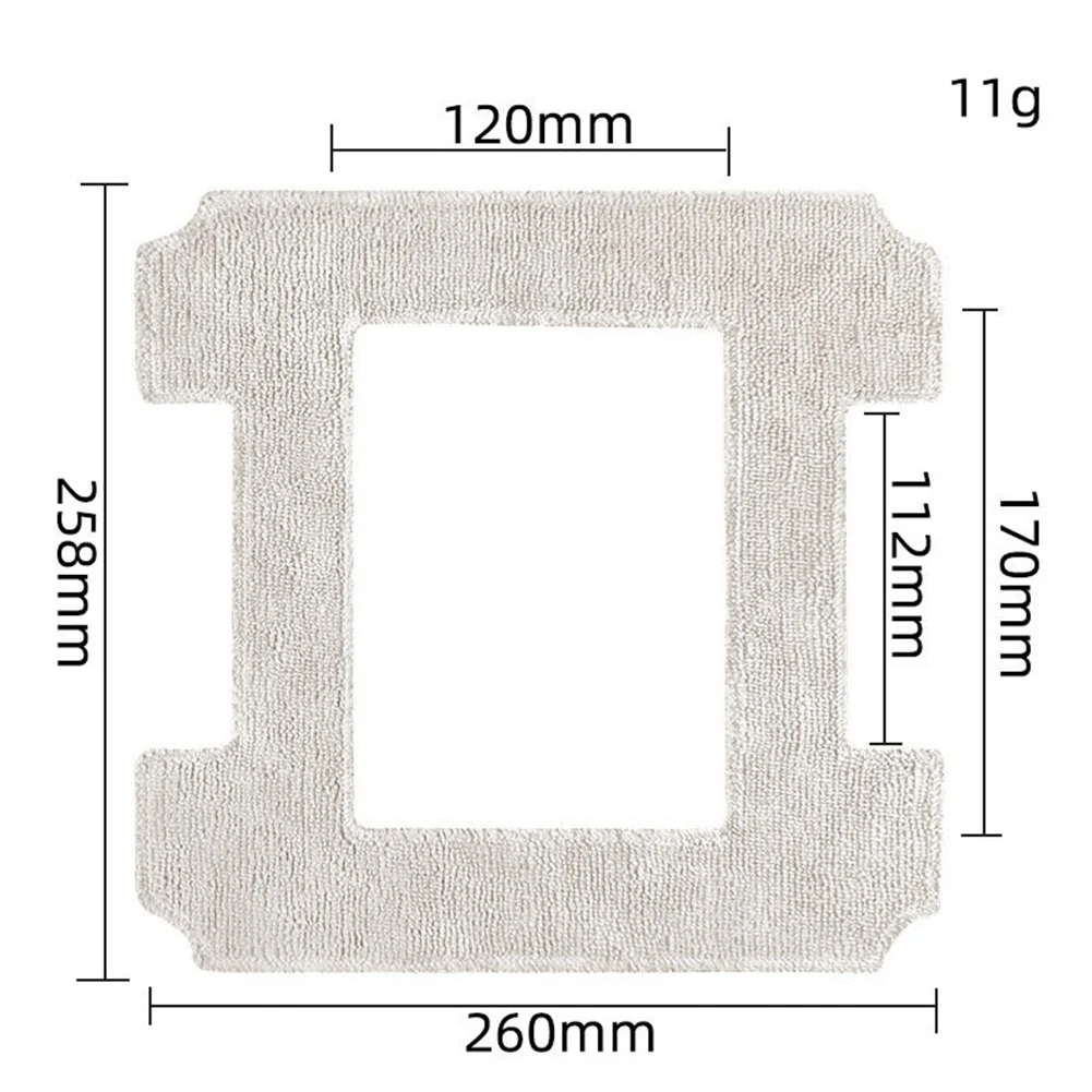 Janela Aspirador Peças De Reposição, Panos Mop, Acessórios De Substituição De Pano, Winbot W1 Pro