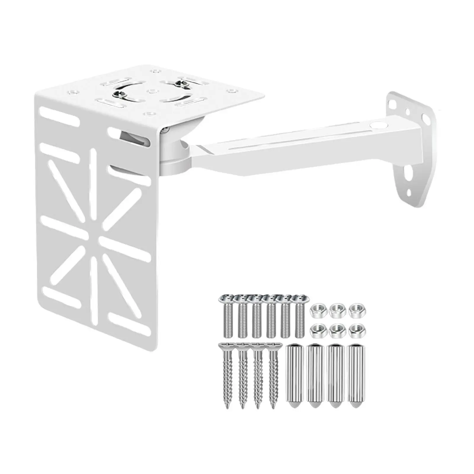 Security Camera Mount Bracket Camera Wall Mounting Bracket, CCTV Clamp Mount Surveillance Camera Bracket for Backyard, Patio