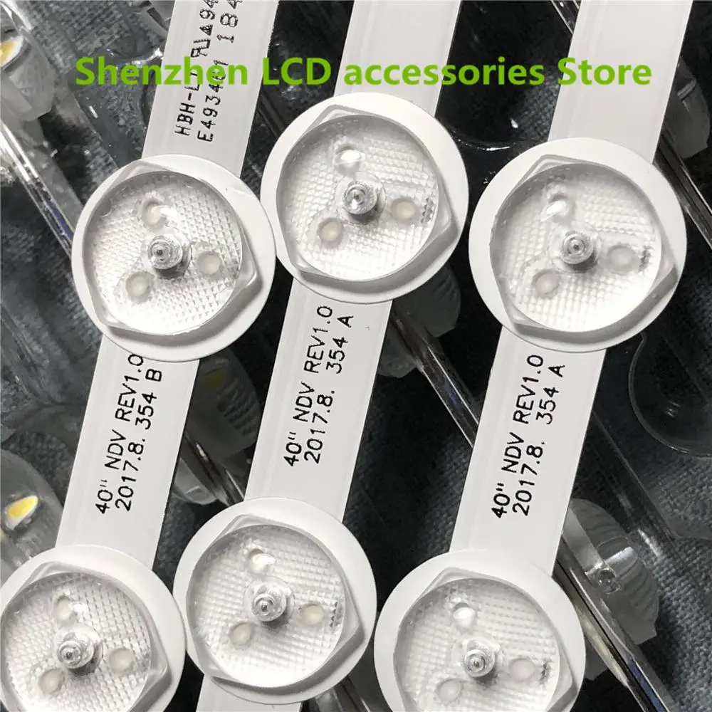 New100 % 355มม.3V 40 "39" วัลย์จันทะฟอง REV1.0 ABC สำหรับ TOSHIBA 40L3433DG VESTEL VES390UNDC-01 VES400UNDS-01 VES400UNDS-02