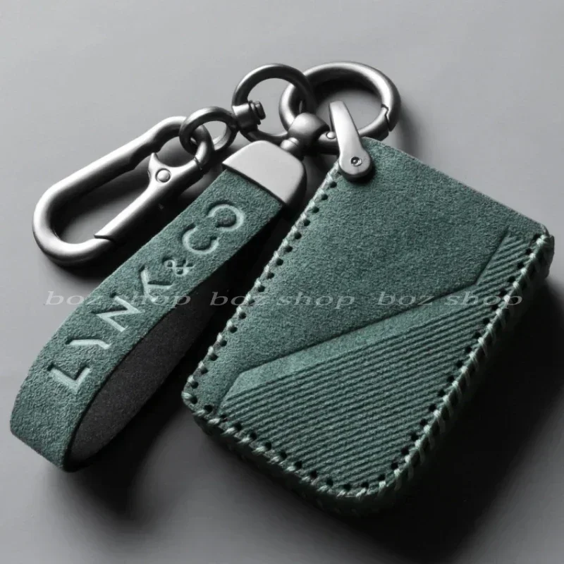 For 2022 Lynk & Co 06 Key Set 2023 Lynk & Co 01 New Energy Special 05 Car 09 High-end Shell Buckle Car Key Case Cover Fob