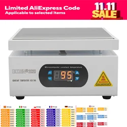 700/500W/350W Electric Soldering Hot Plate Microcomputer Welding Hot Plate, Preheating Welder Work Table
