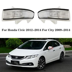 Espelho retrovisor esquerdo e direito do carro Turn Light, lâmpada de sinalização de giro, apto para Honda CIVIC 2012-2014, CITY 2009-2014, GM2, GM3, JADE 2014-2017