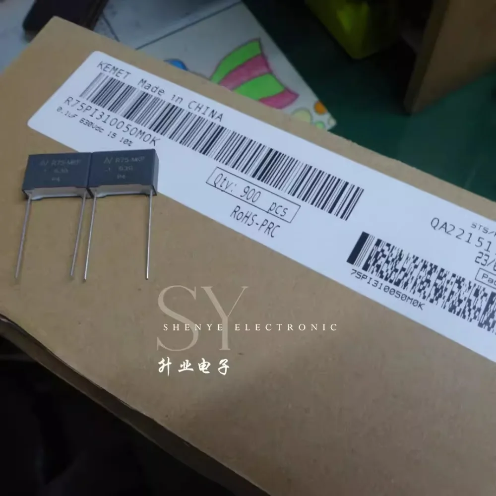 10 шт. AV R75 0,1 мкФ/630 В 100nf u1 104 новый пленочный конденсатор 15 мм R75PI310050M0K
