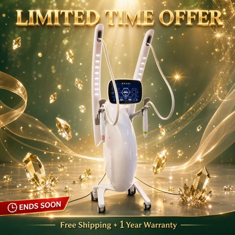 Golden Spring 6.78MHz Monopolar RF Beauty Device 55℃ Heating Multi Probes Eye Face Neck Lifting Non-Invasive Low Pain Skin Tight