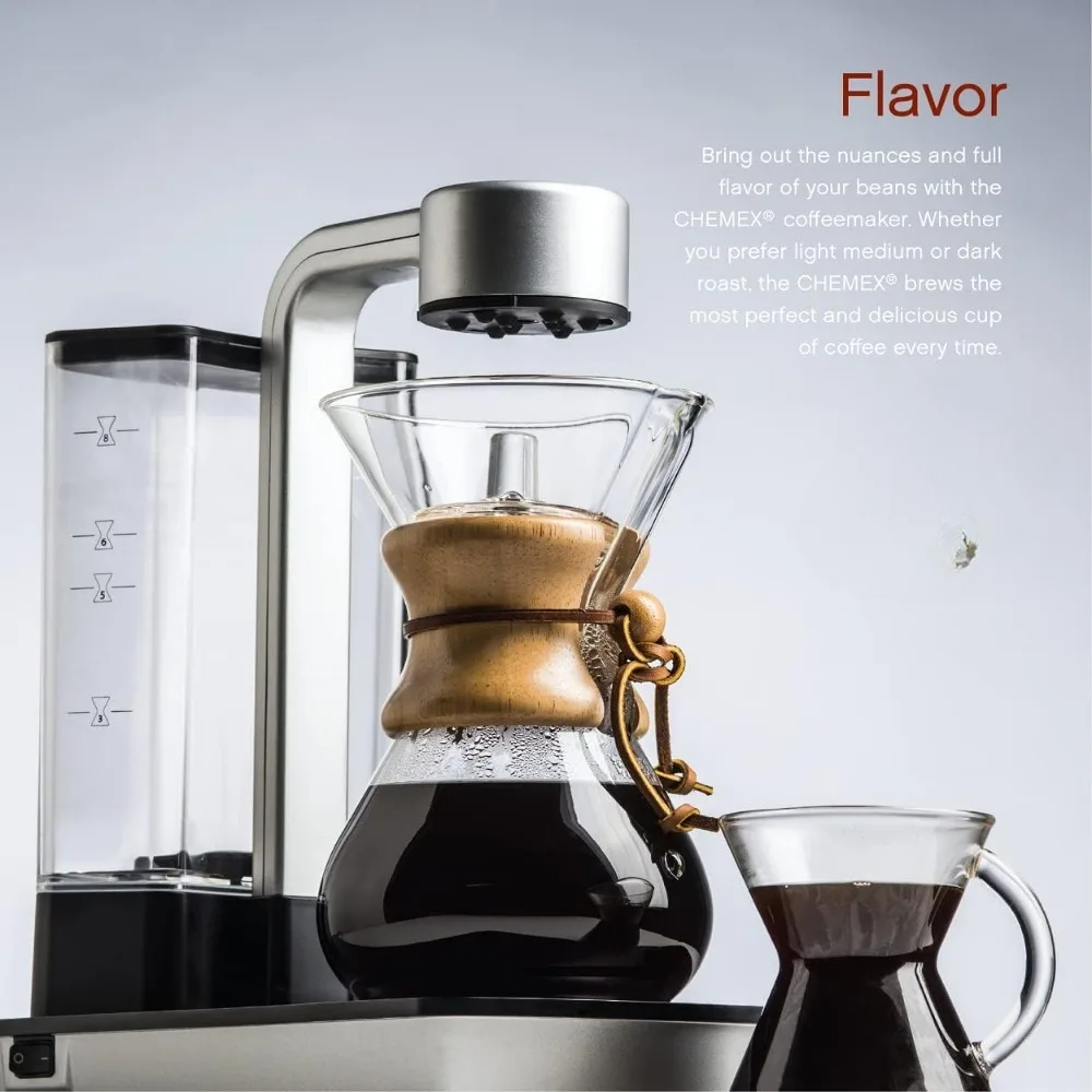 Juego de cafetera otomática - 40 oz. Capacidad: incluye cafetera de 6 tazas