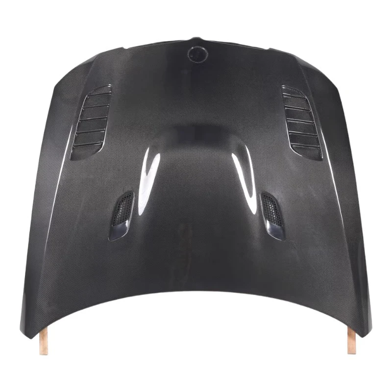 High qualityV Style Car Hoods Carbon Fiber Front Engine Hood Bonnet for   3 Series E90 M3 2008-2014