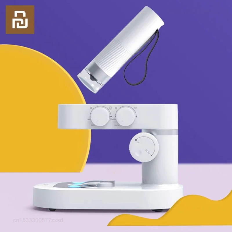 

Youpin Intelligent Electronic Microscope Portable Home 10000Professional Biochemistry Observation AI Smart Digital Microscope