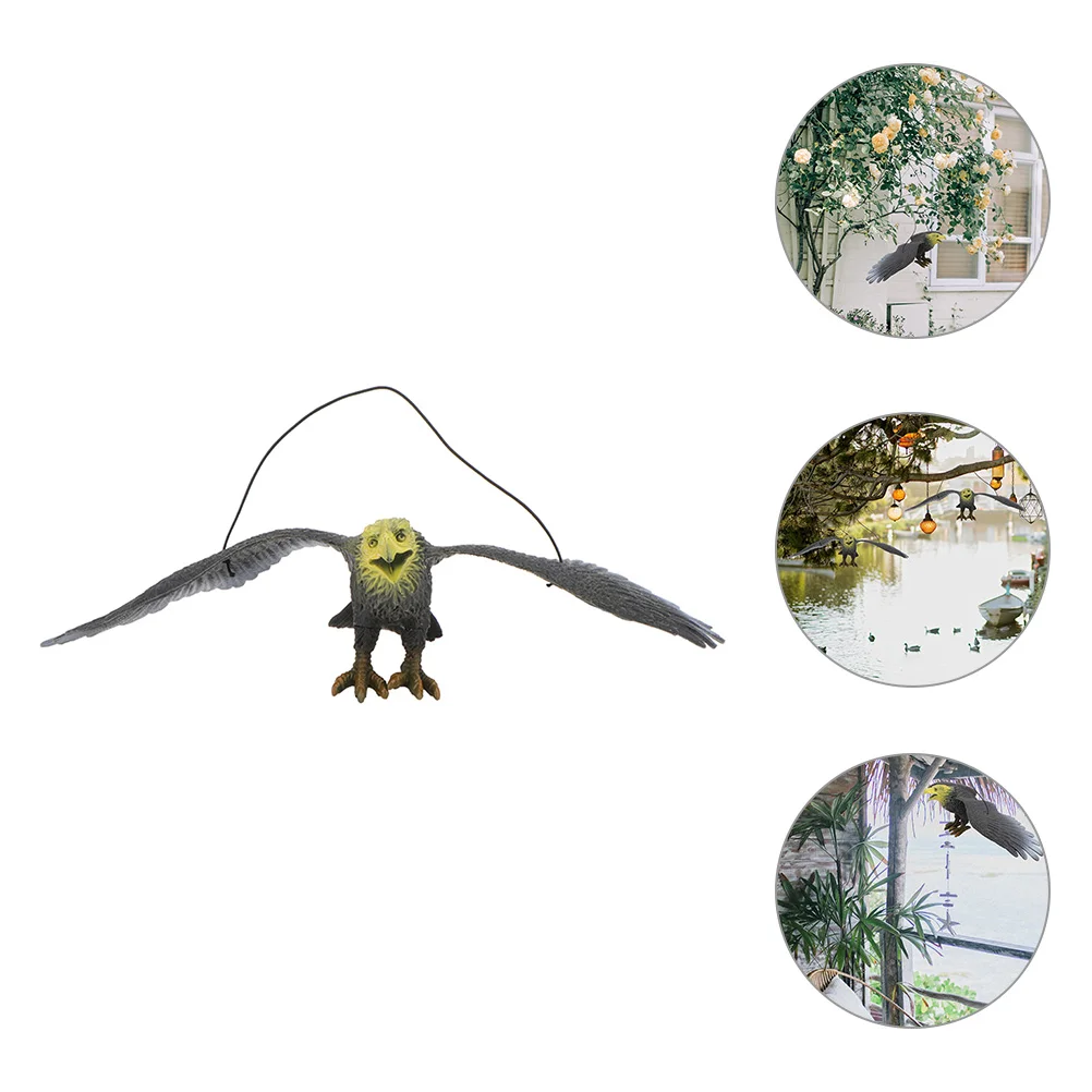 

Ornaments Eagle Toy Flying Toys Bird Tools Pvc Plastic Garden Hanging