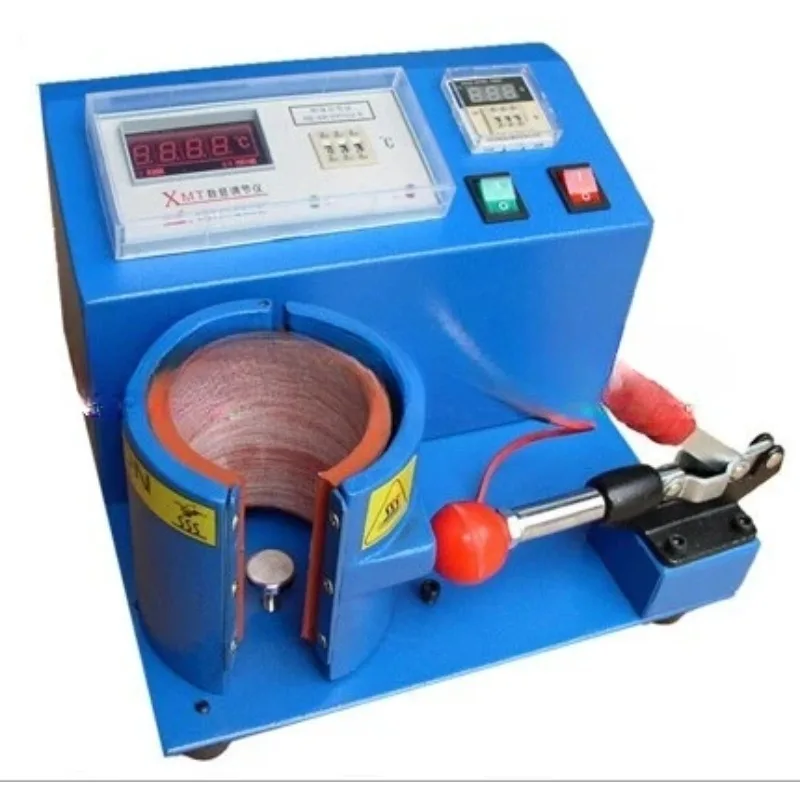220V Digital Mug Press Machine MP2105 Pneumatic Heat Press Machine Vertical Heat Transfer Baking Cup Machine 1PC