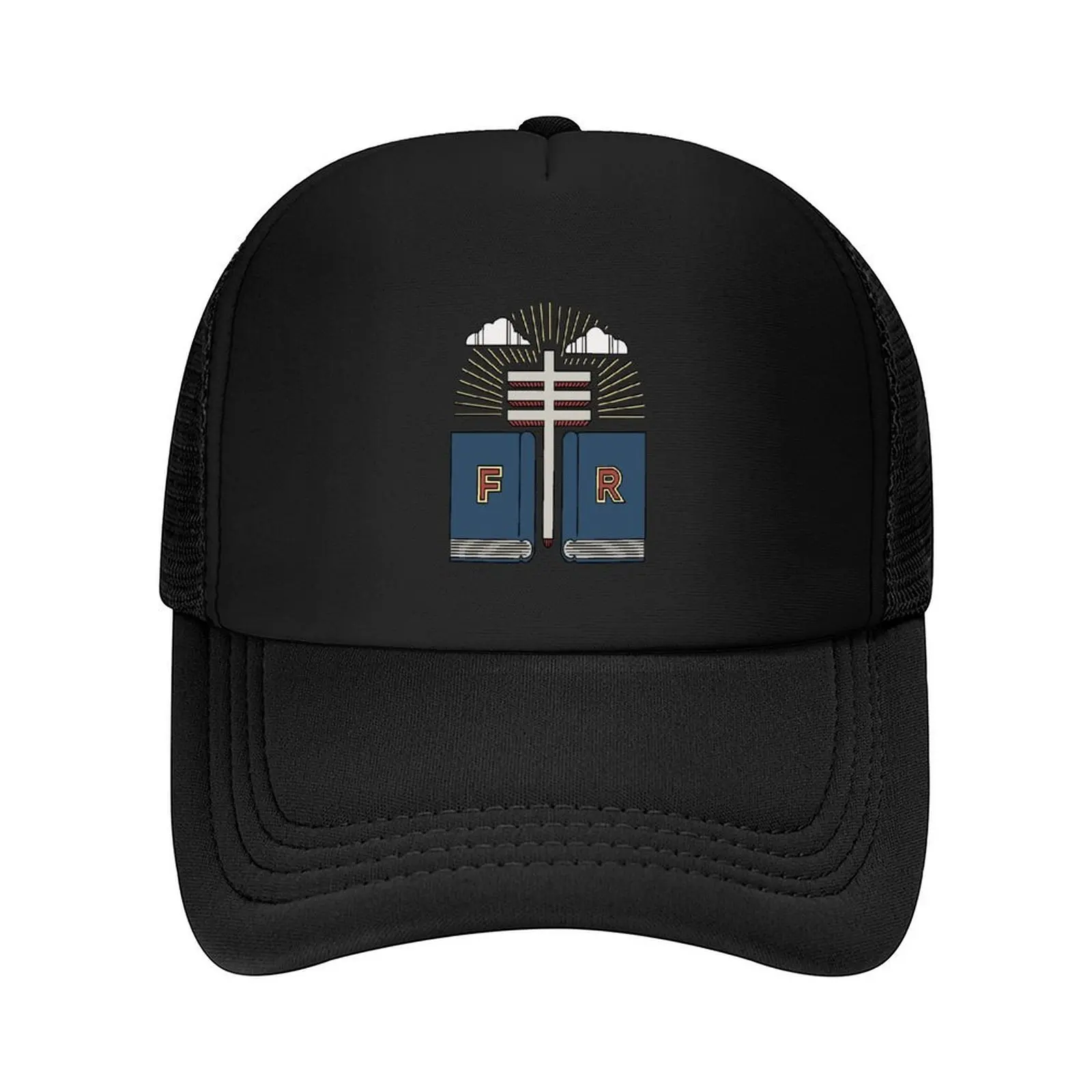 

Frightened Rabbit Pedestrian Verse Book Drawing Baseball Cap Custom Cap funny hat black Fashion Beach Hats For Men Women's