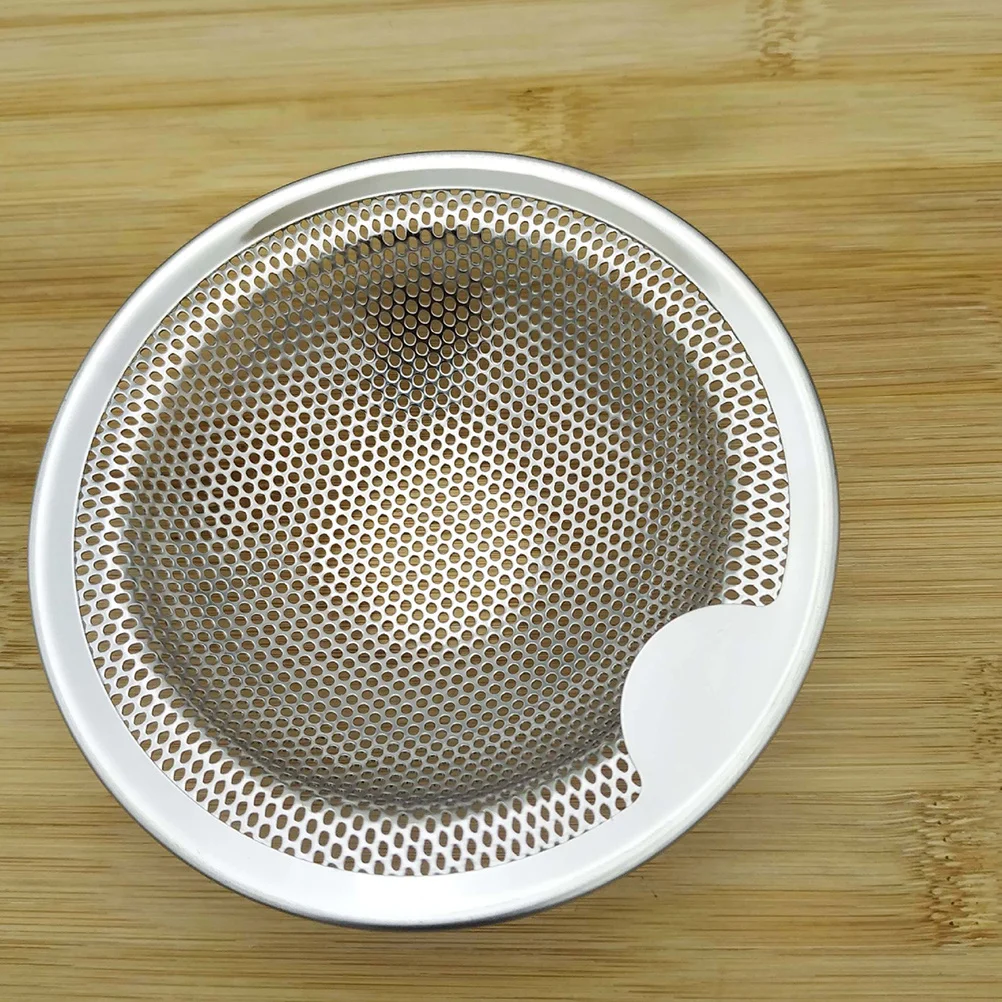 3 قطعة شبكة تصفية المجاري من الفولاذ المقاوم للصدأ سهلة التركيب، مصفاة استنزاف الدش النظيفة، غطاء حوض المطبخ المضاد للانسداد #5