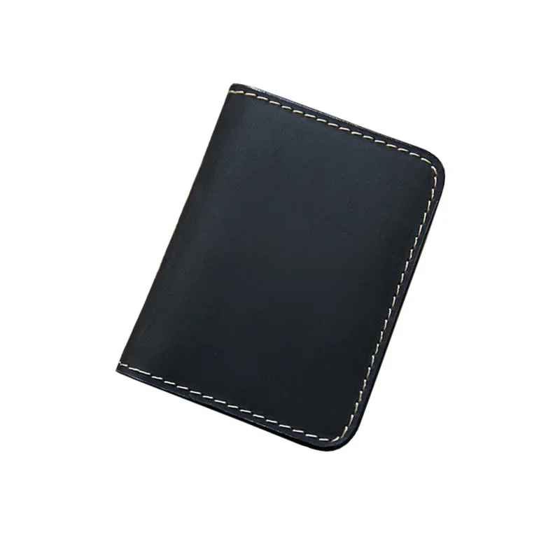 Real Leather Credit Card Holder Men Minimalist Wallets for Cards Minimal Slim Wallet for Men Id Card Holder