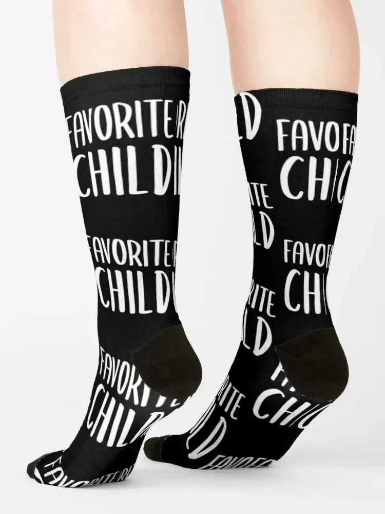Favorite Child Of My Parents Socks snow tennis fashionable hip hop Men's Socks Women's