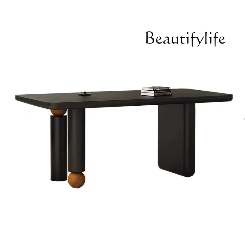 

Designer Creative Dining Table Chinese Ancient Style French Simplicity Small Apartment Dining Table Senior Conference Table