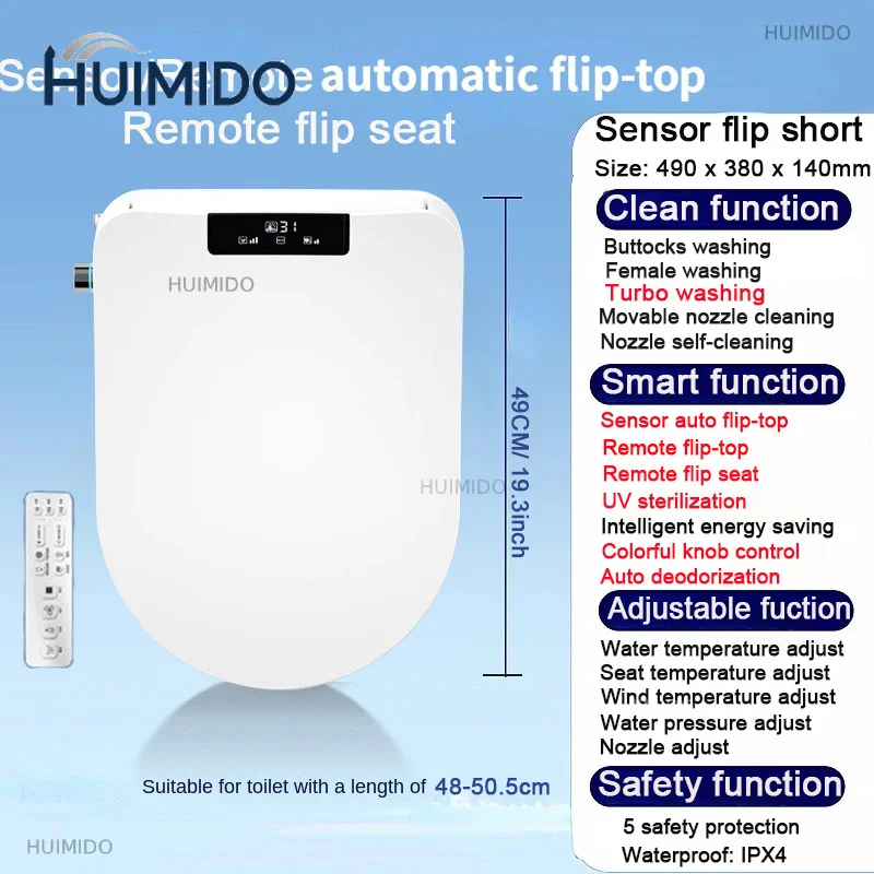 U Auto Flip Tapa Wc Intelligent Bidet Cuvette Toilette Japonaises Lavante WC Smart Toilet Seat Inteligente Open Ai Toilet Seat