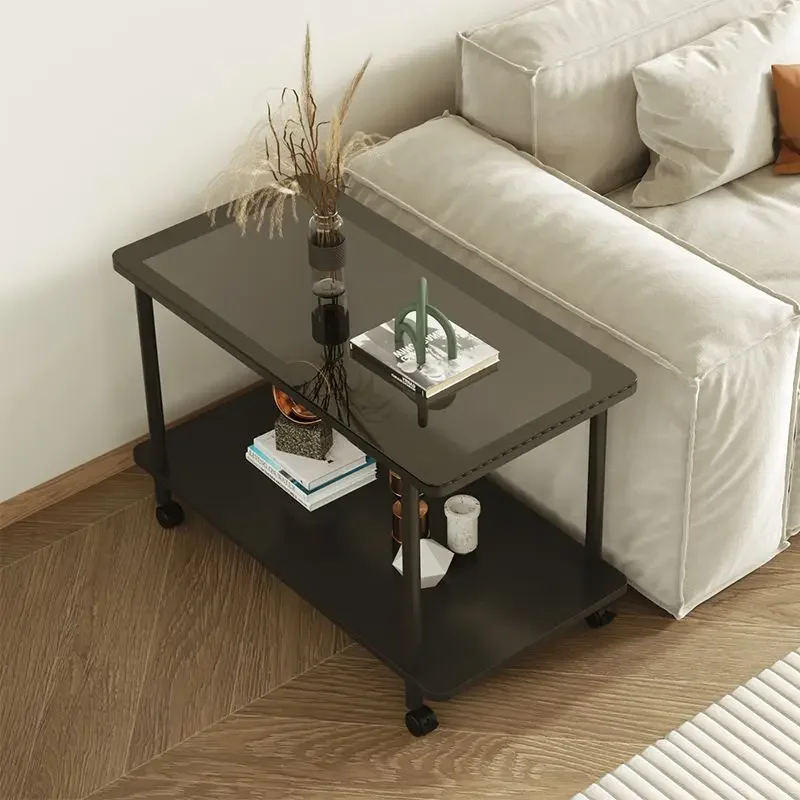 Light Luxury, Sofa, Coffee Table, Cream Wind, Simple, Small Table, Small Apartment, Tea Table, Bedside Table