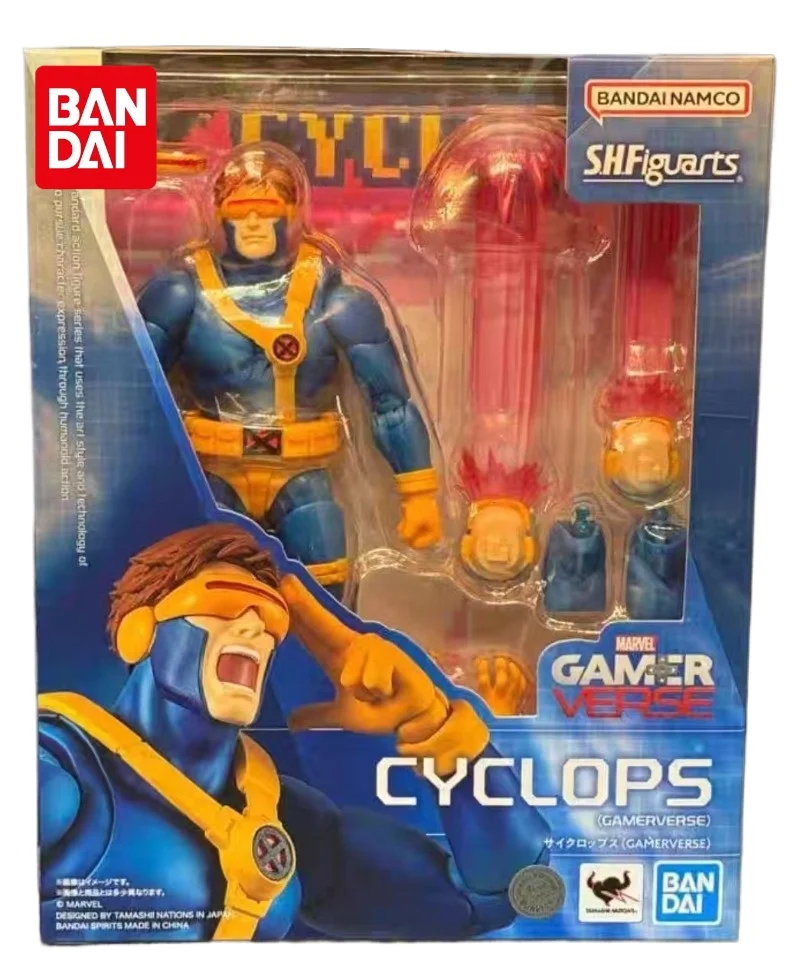 Original Bandai SHF Marvel Series Deadpool Wolverine Captain America Spider-Man bewegliche Actionfigur Modell Sammlerspielzeug